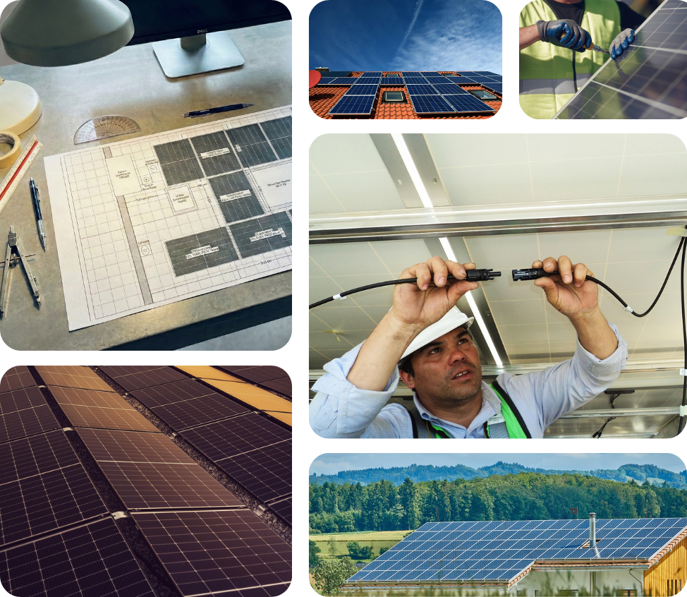 Solaranlage Planung und Installation